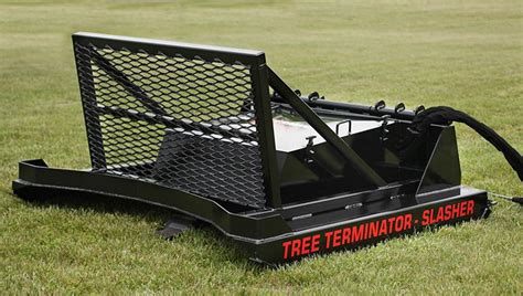 tree terminator skid steer brush cutter|rotating tree terminator blades.